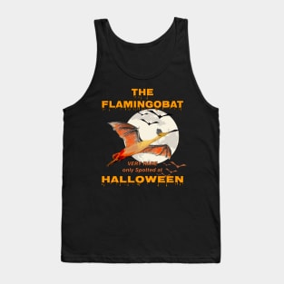 Funny Halloween Flamingo Tank Top